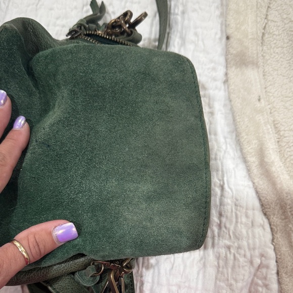 Free People Olive Green Crossbody Bag - Picture 6 of 6